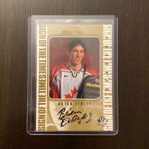 SP Authentic Sign of the Times Brian Finley Prospect Auto 050/100 BF
